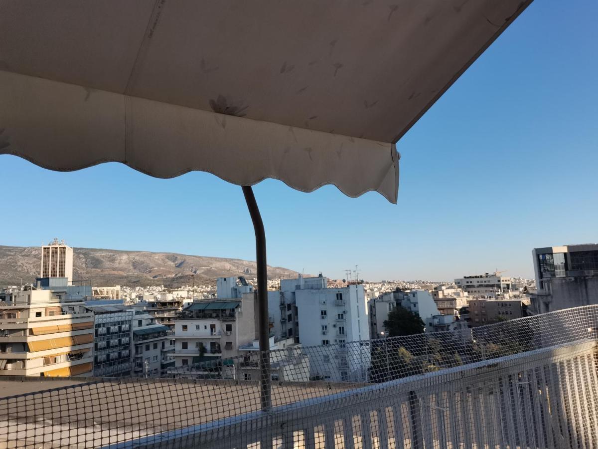 Penthouse Spacious W Super Wifi & Terrace, 2 Min From Metro 아테네 외부 사진
