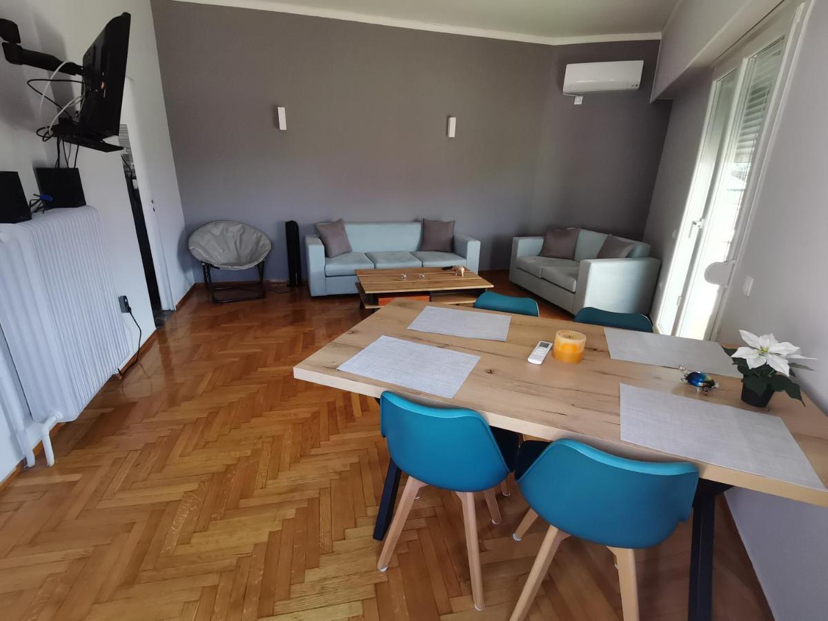 Penthouse Spacious W Super Wifi & Terrace, 2 Min From Metro 아테네 외부 사진