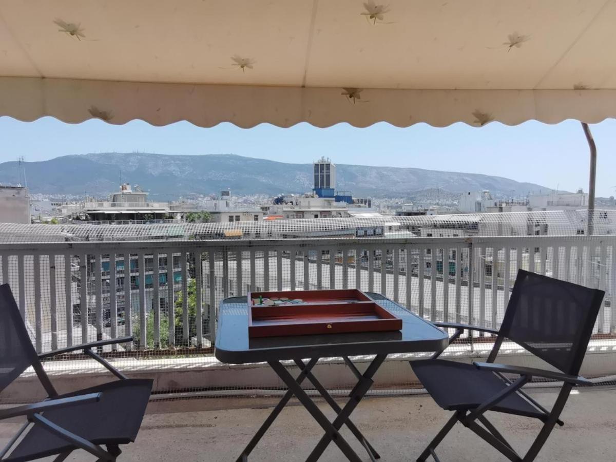Penthouse Spacious W Super Wifi & Terrace, 2 Min From Metro 아테네 외부 사진