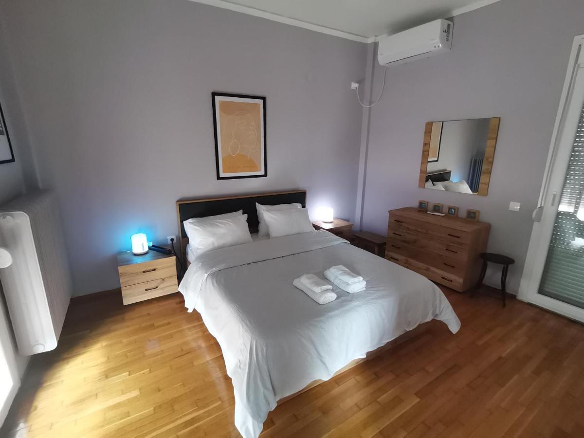 아테네 Penthouse Spacious W Super Wifi & Terrace, 2 Min From Metro 아파트 외부 사진